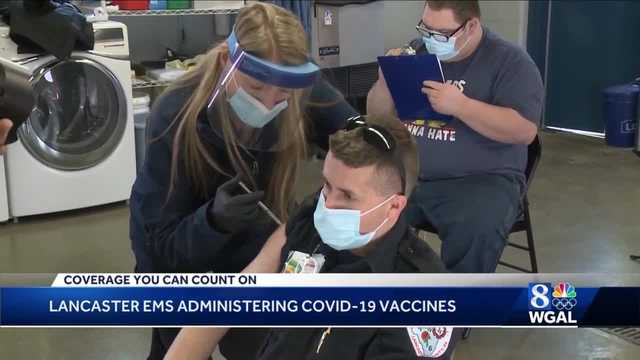 LANCASTER EMS gives COVID-19 vaccine to people in Phase 1A - Vimarsana News
