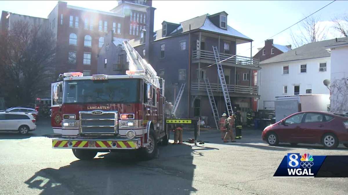 Fire damages historic Lancaster building