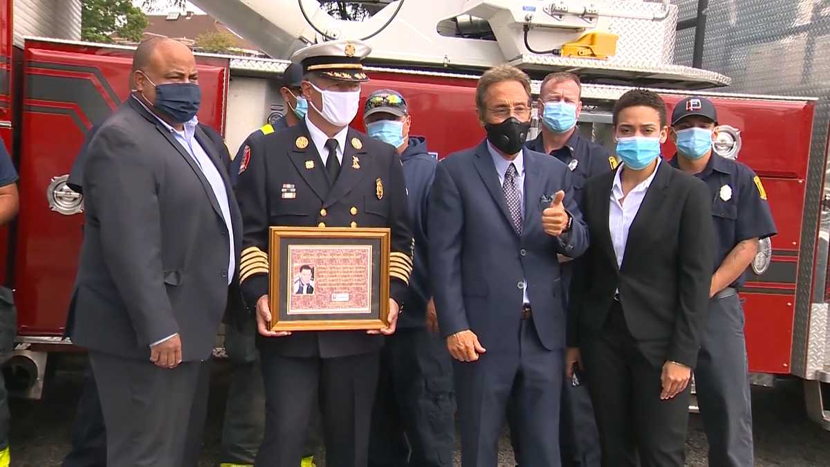 Lawrence firefighters receive award named for victim of Merrimack ...