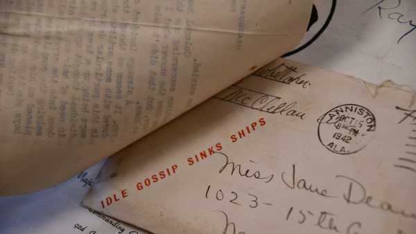 A trove of more than 200 love letters from World War II between a Nashville couple offer an intimate picture of love during wartime. The letters written by Ray and Jane Whittaker are part of a digital presentation by the Nashville Public Library.