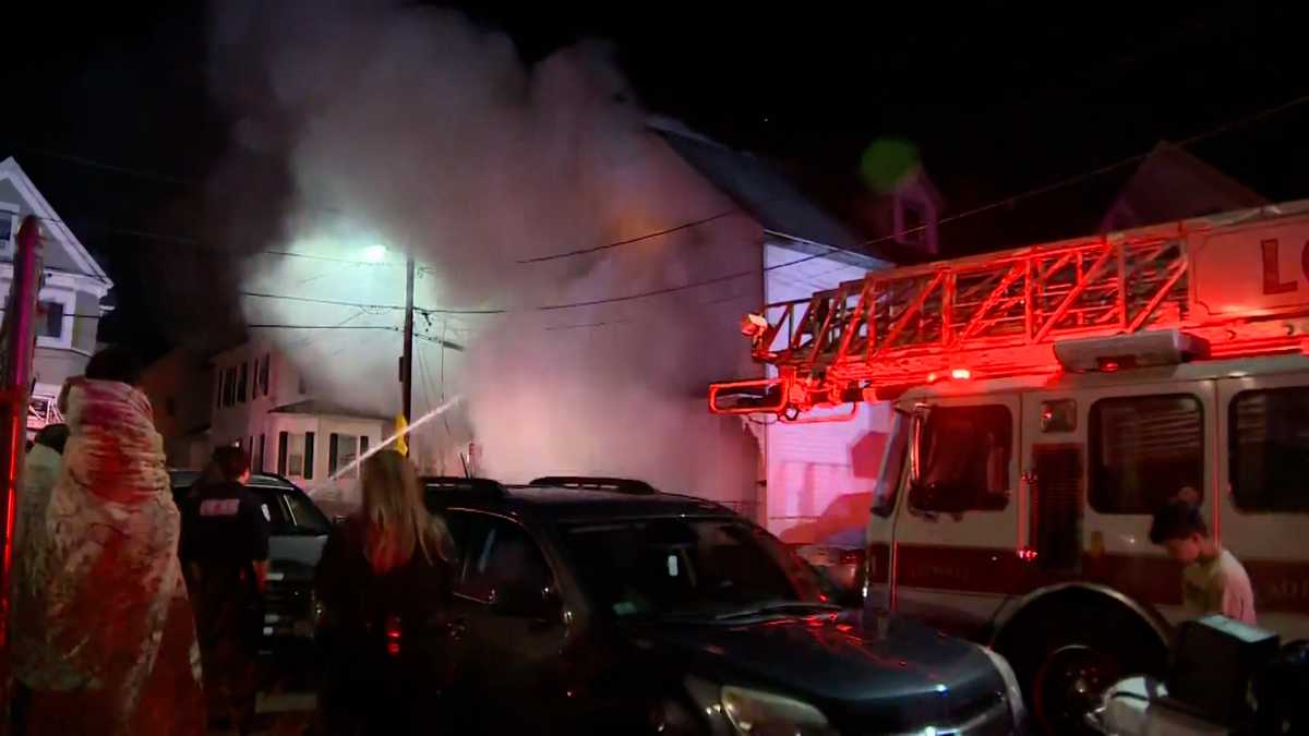 2 injured in fire at Lowell multifamily home, officials say