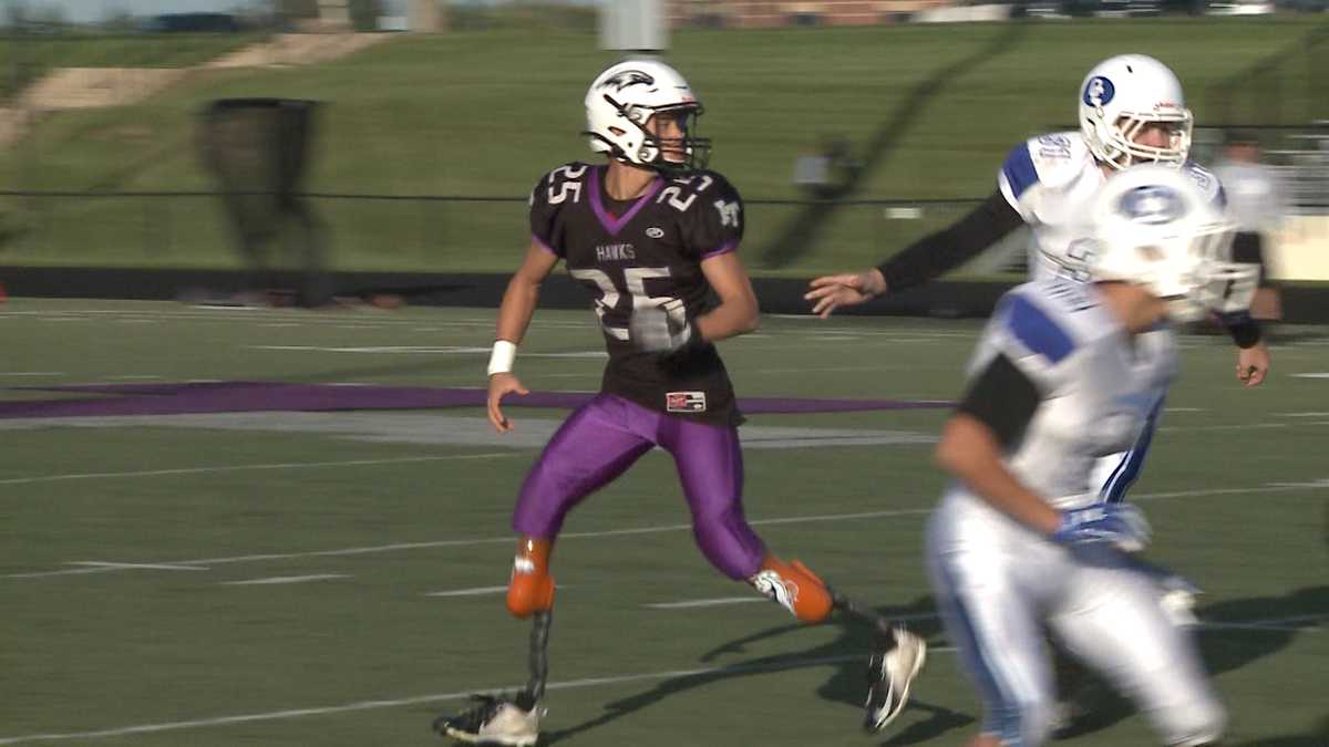 15yearold football player hopes to inspire other kids who have