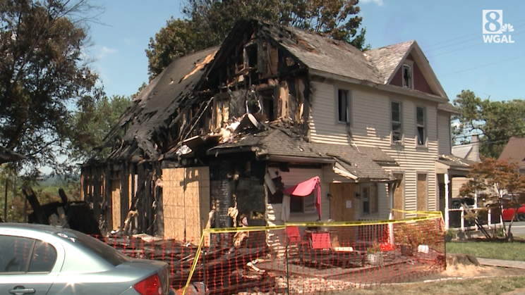 Lancaster County firefighters lose home in a fire
