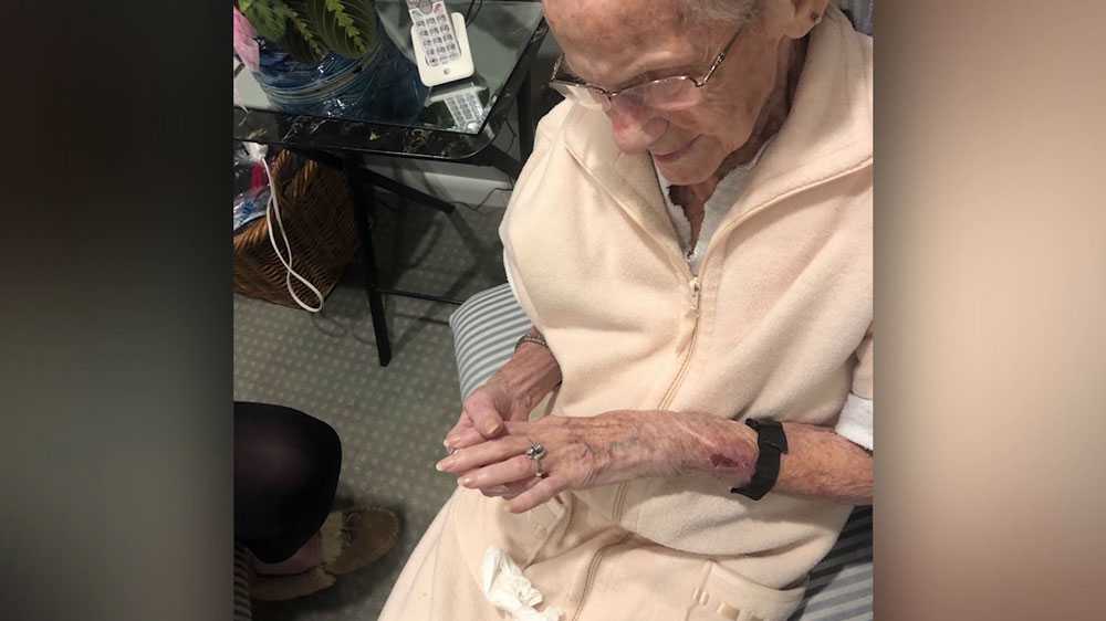 93-year-old woman reunited with lost wedding ring