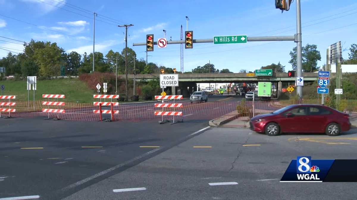 Bridge in York County closes for replacement project