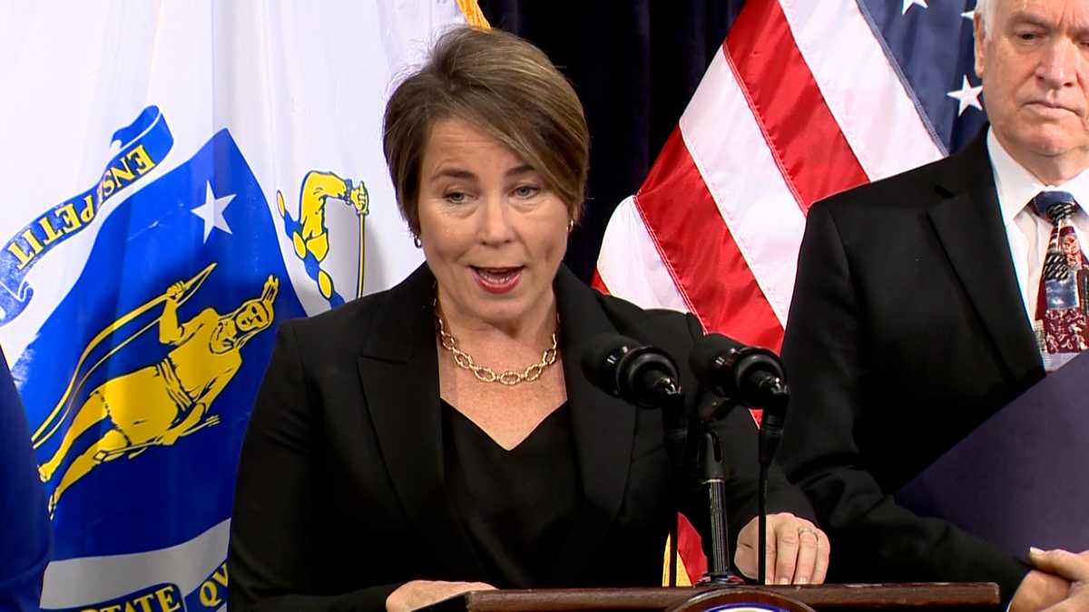 ‘We do not have enough space’ in Mass. shelters, Gov. Healey says