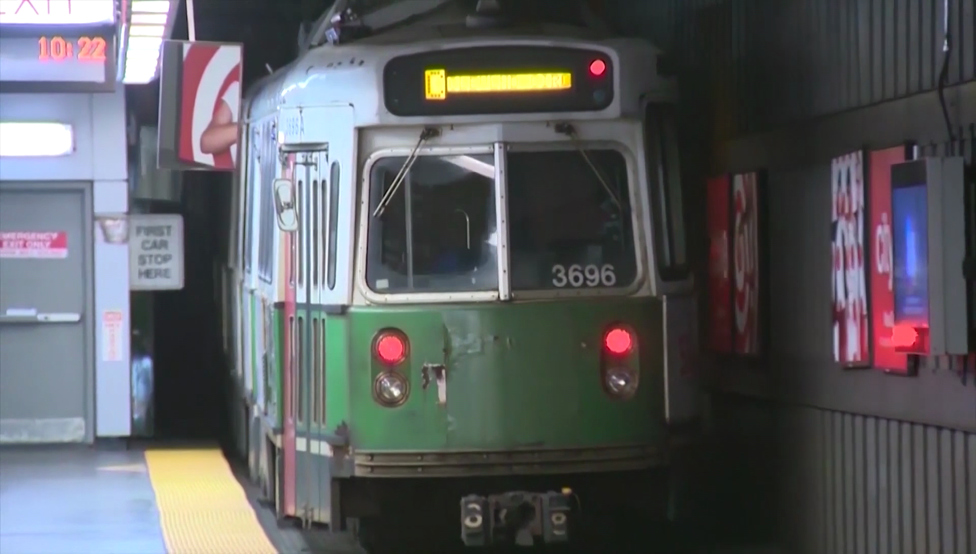 MBTA Suspends Downtown Green Line Service For Hours Due To Tunnel Damage