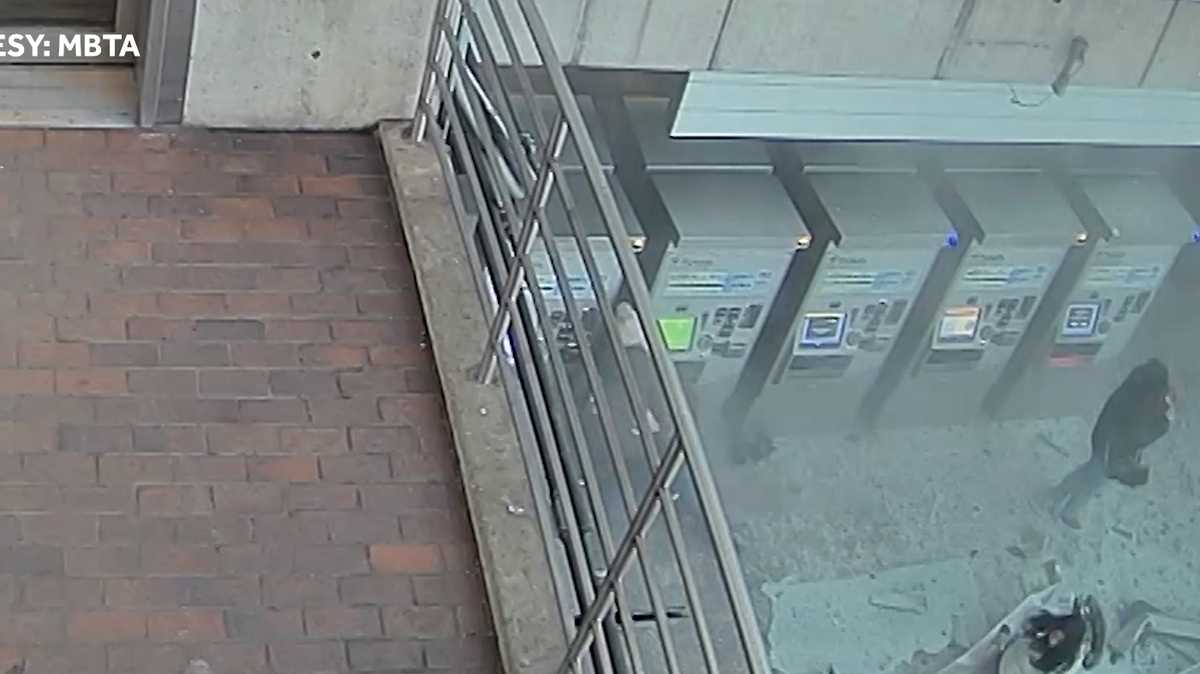 Stunning MBTA surveillance video from Alewife parking garage crash released