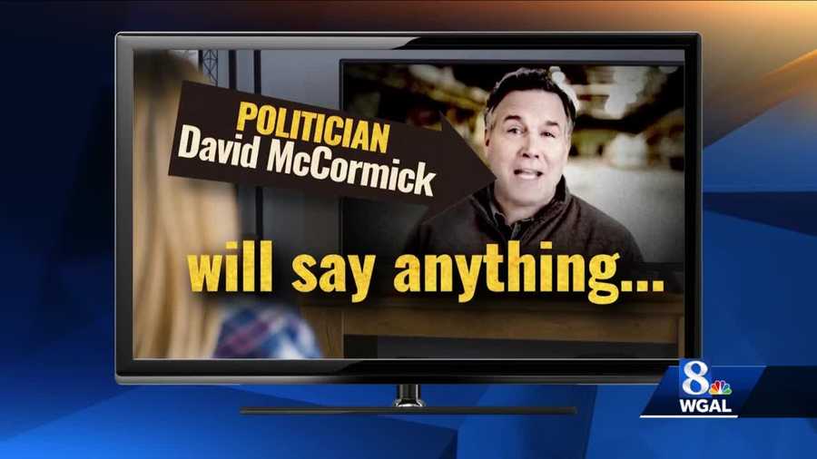 Political ad attacking U.S. Senate candidate Dave McCormick