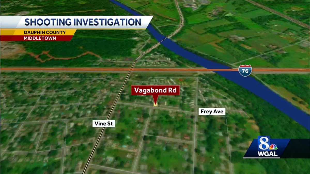 Police investigating shooting in Middletown, Pennsylvania