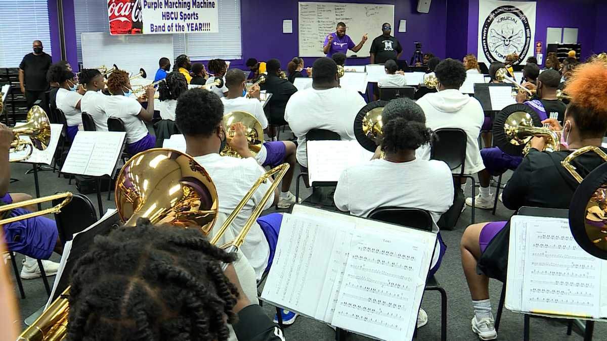 Miles College band director encourages family, band members to get ...