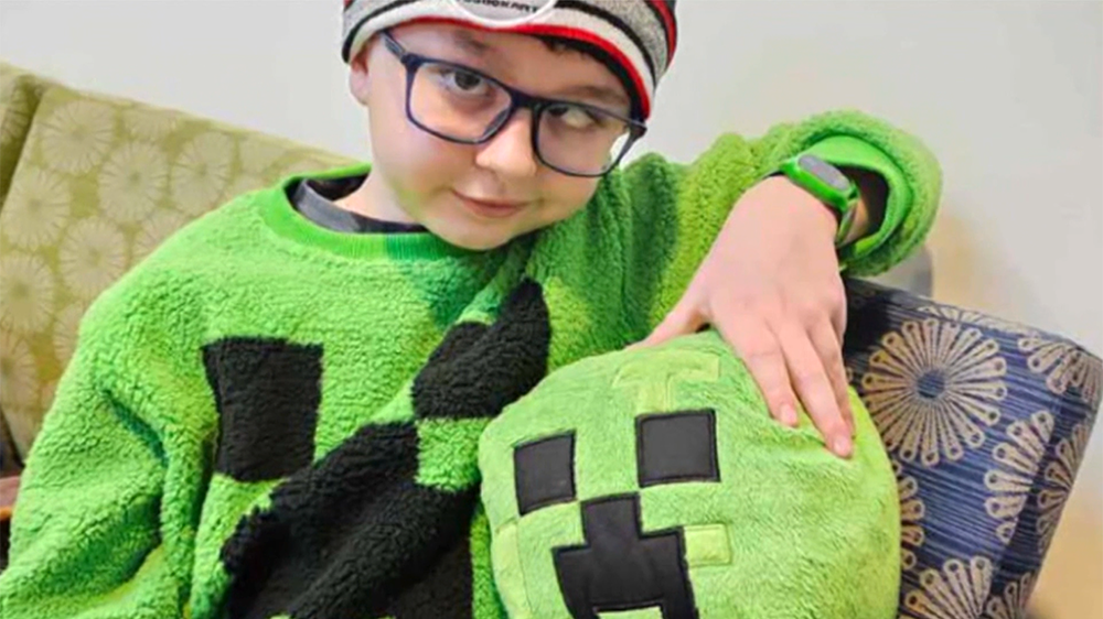 Dying Georgia boy gets advance screening of Minecraft Movie