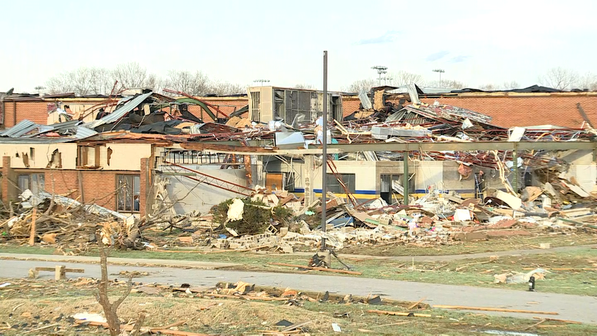 Nashville Tornado Widespread destruction in Mt. Juliet, Tennessee