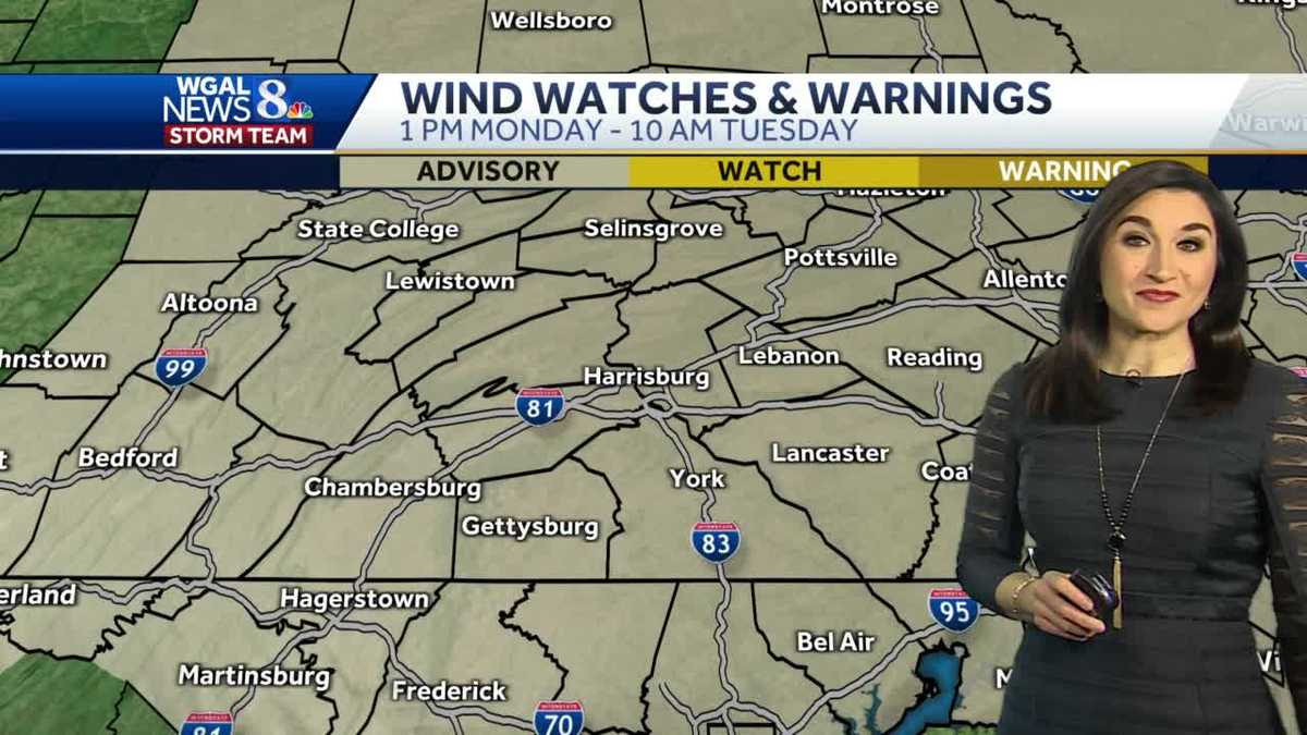 PA. WEATHER: National Weather Service issues wind advisory