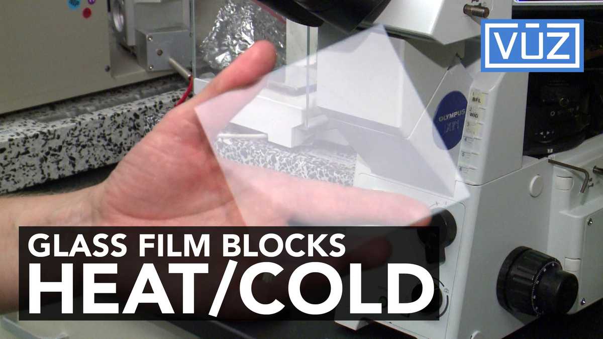 Physicist develops temperature-changing film