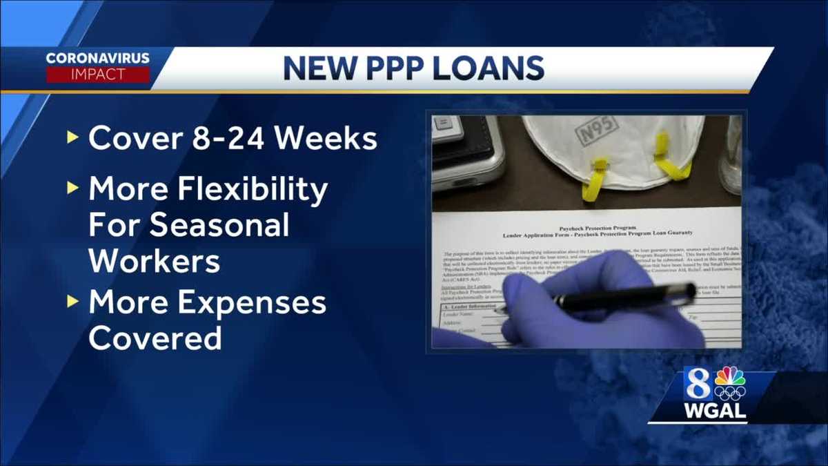 NEW STIMULUS includes more money for paycheck protection program; Pa. businesses can apply