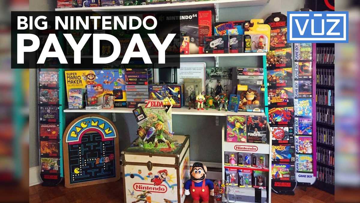 Man paid a bundle for Nintendo collection