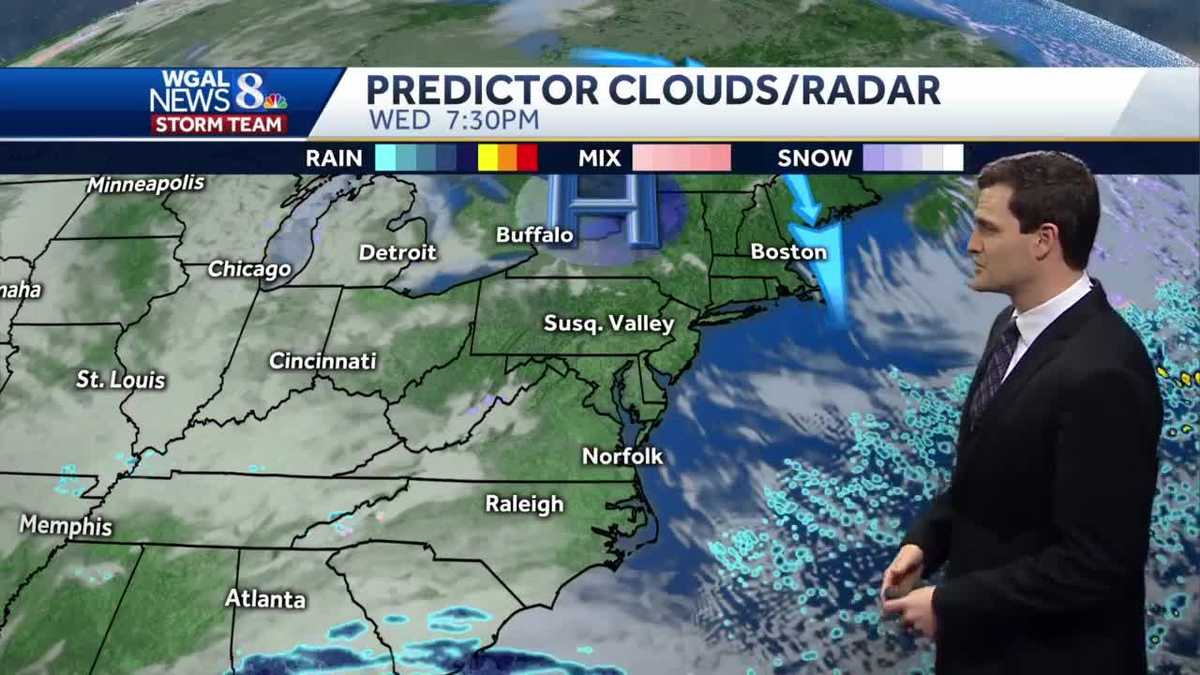 Central Pa. weather Mostly sunny today; tracking chance of weekend