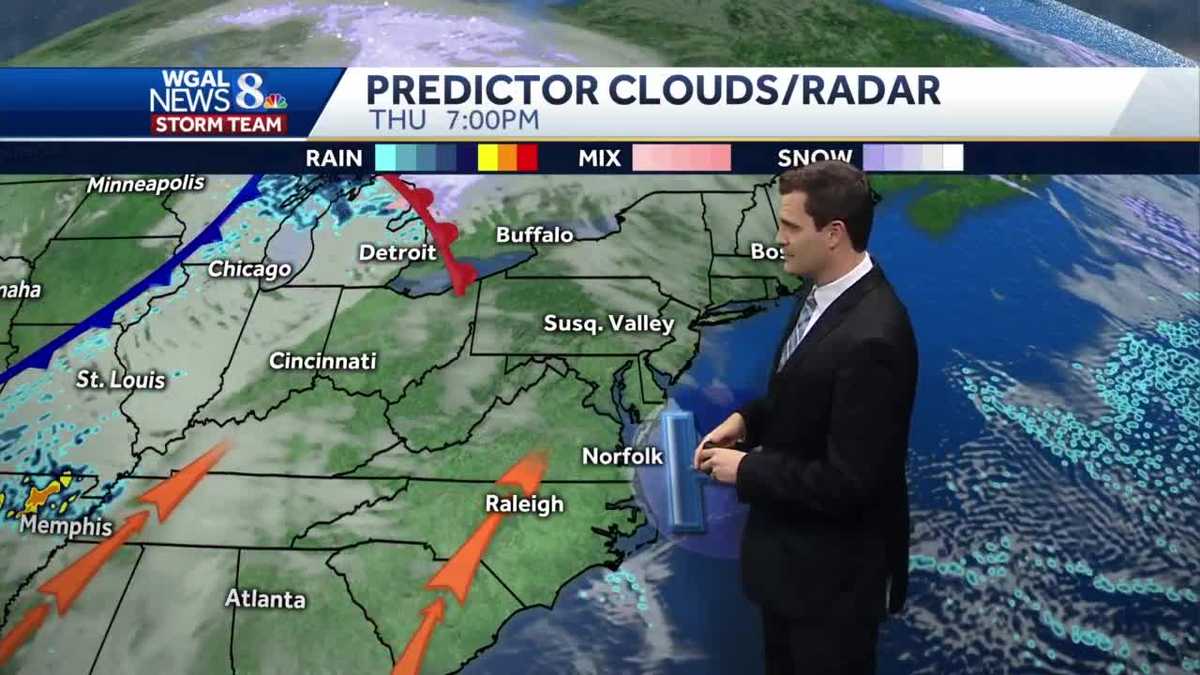Central Pa. weather Chilly today, then temperatures start to rise