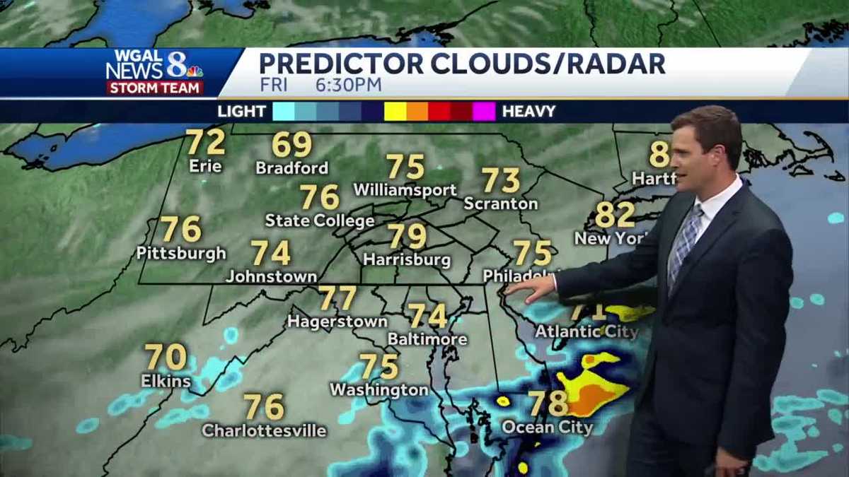 Central Pennsylvania weather Skies will clear, followed by wonderful
