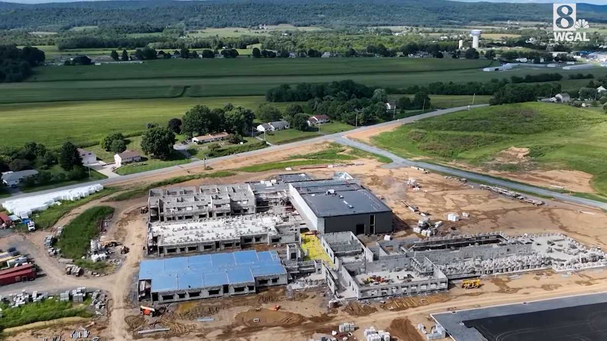 Lebanon County, Pa., students start year in new building