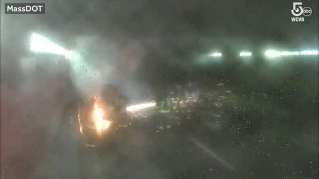 Boston firefighters battle vehicle fire inside I-93 tunnel - Vimarsana News