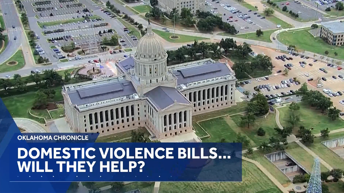 Oklahoma Chronicle: Will domestic violence bills moving through Capitol help?