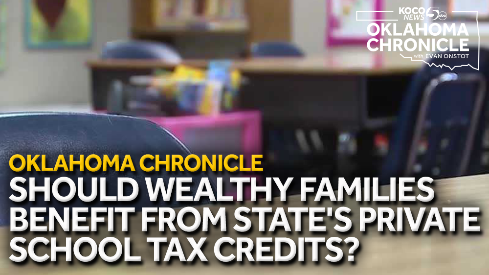 Oklahoma Chronicle: Debates over state's private school tax credit program