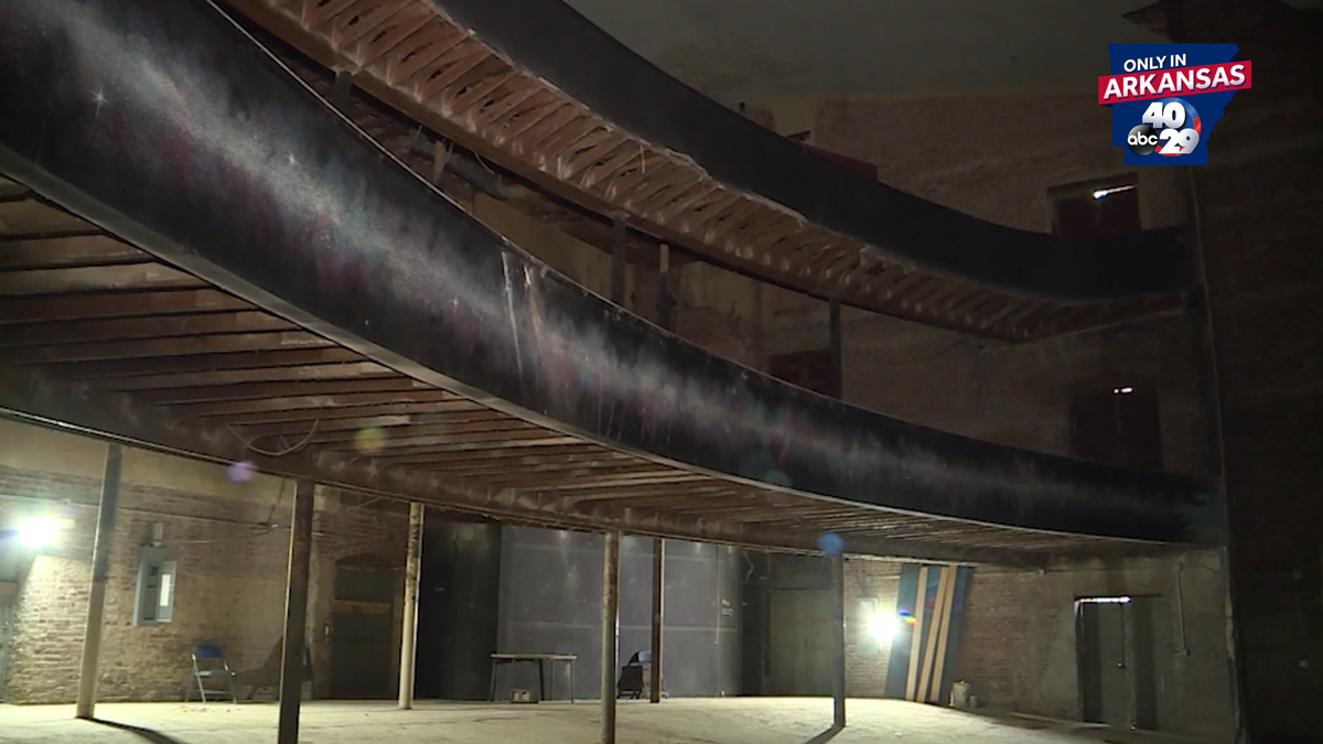 Historic Fort Smith theater being rebuilt
