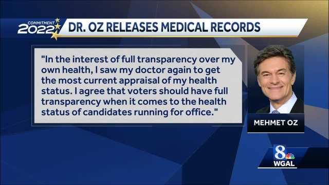 Oz releases medical records - Vimarsana News