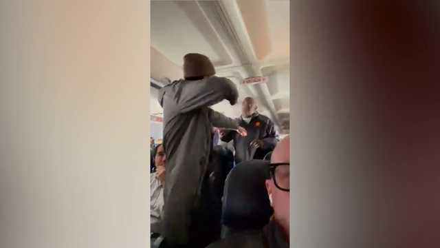 Passengers on Logan-bound flight subdue man amid violent outburst - Vimarsana News
