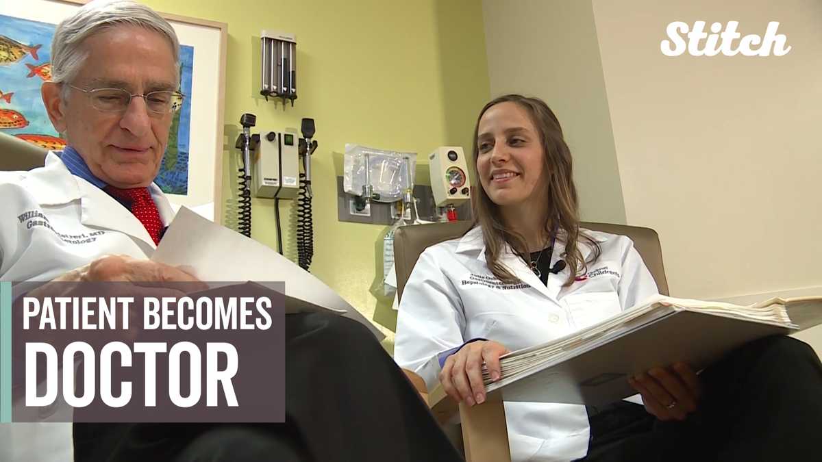 Patient who received liver transplant as a girl now works with the