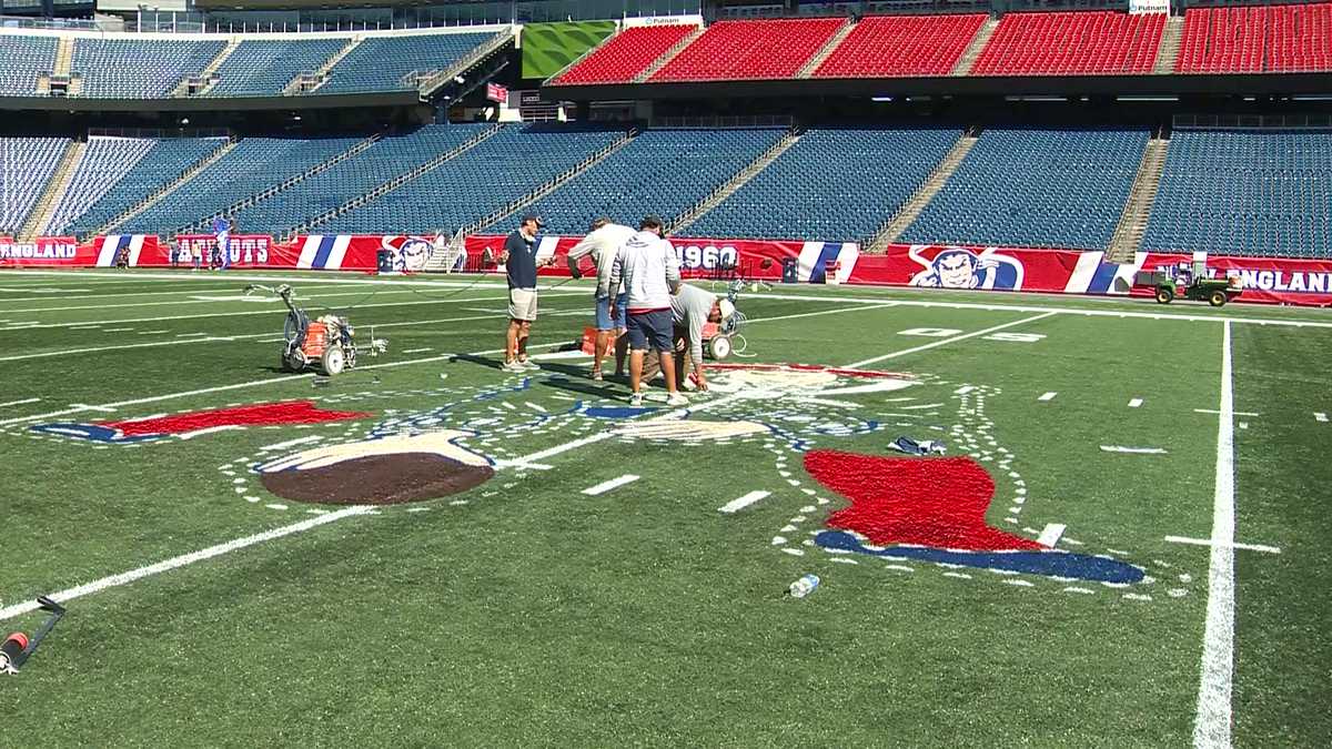 Patriots bring back red jerseys, 'Pat Patriot' logo for Week 5 vs Lions