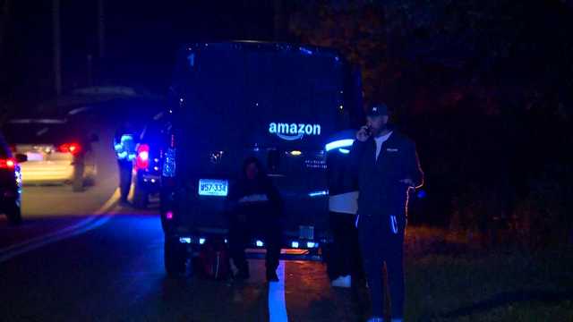 Pedestrian struck by Amazon delivery van, police say - Vimarsana News