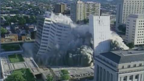From the archives: PennDOT building implosion - Vimarsana News