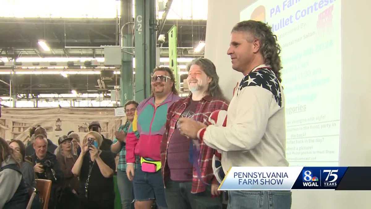 Mullet contest held for first time at Pennsylvania Farm Show