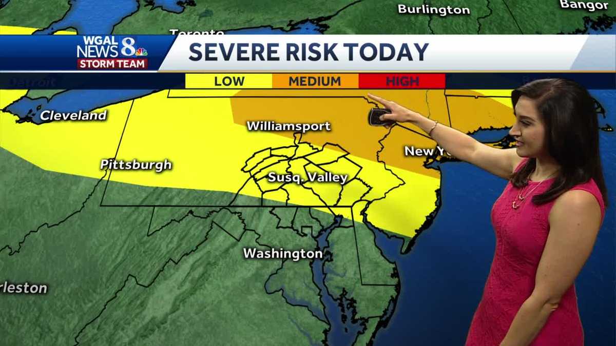 PA. FORECAST Back to the heat and humidity