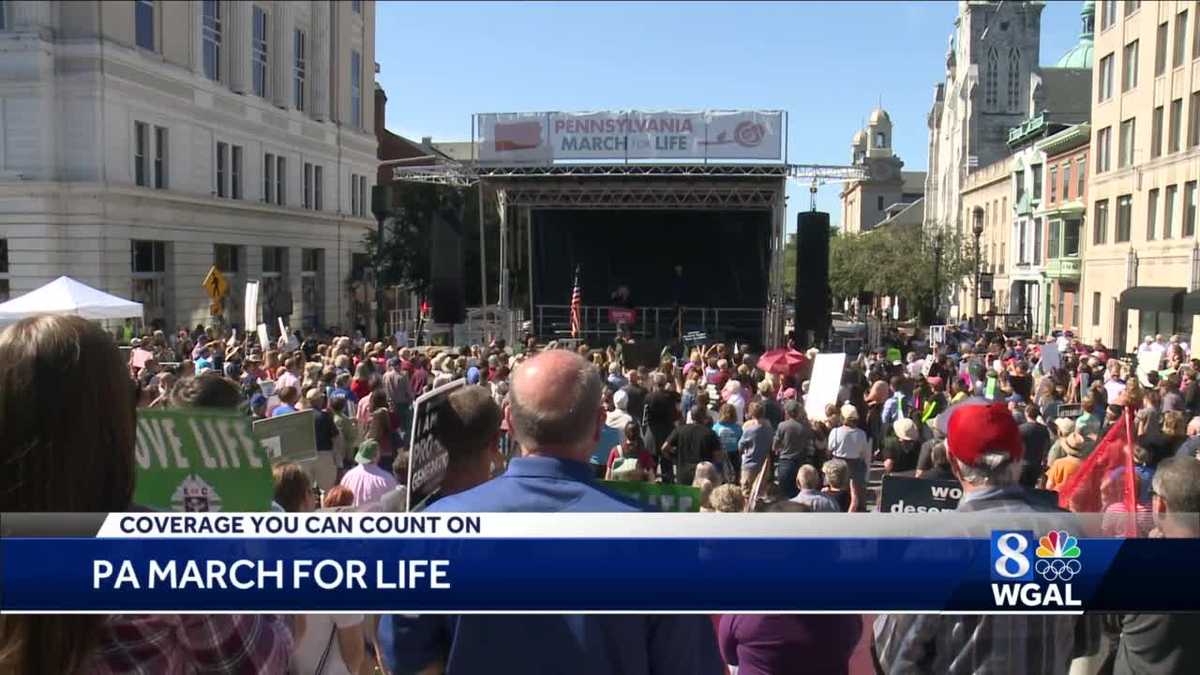 Firstever Pa. March for Life held in Harrisburg