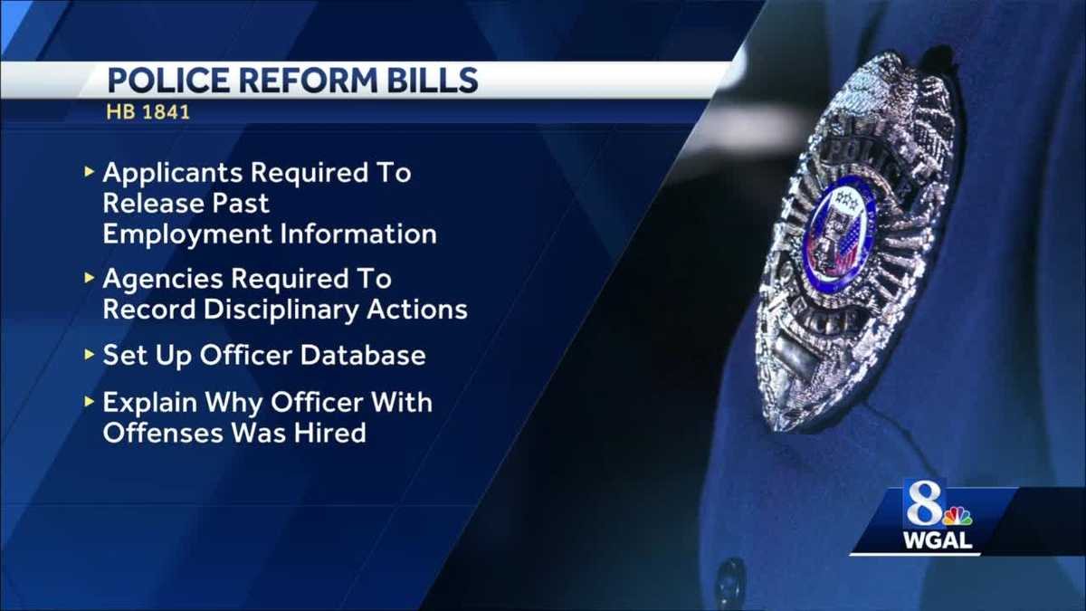 Police Reform Bills Pass Pennsylvania House And Senate