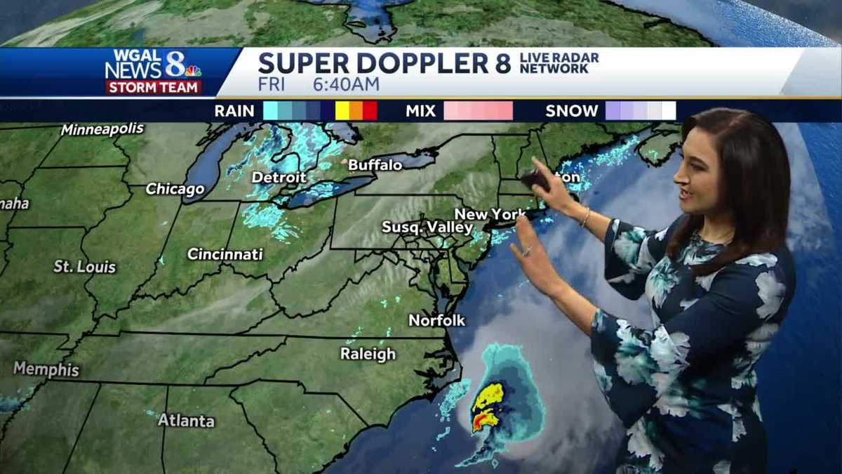 PA. WEATHER Temperatures bounce back to 60s