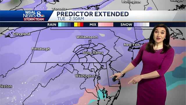 2 chances for snow in the next few days for South-Central PA - Vimarsana News