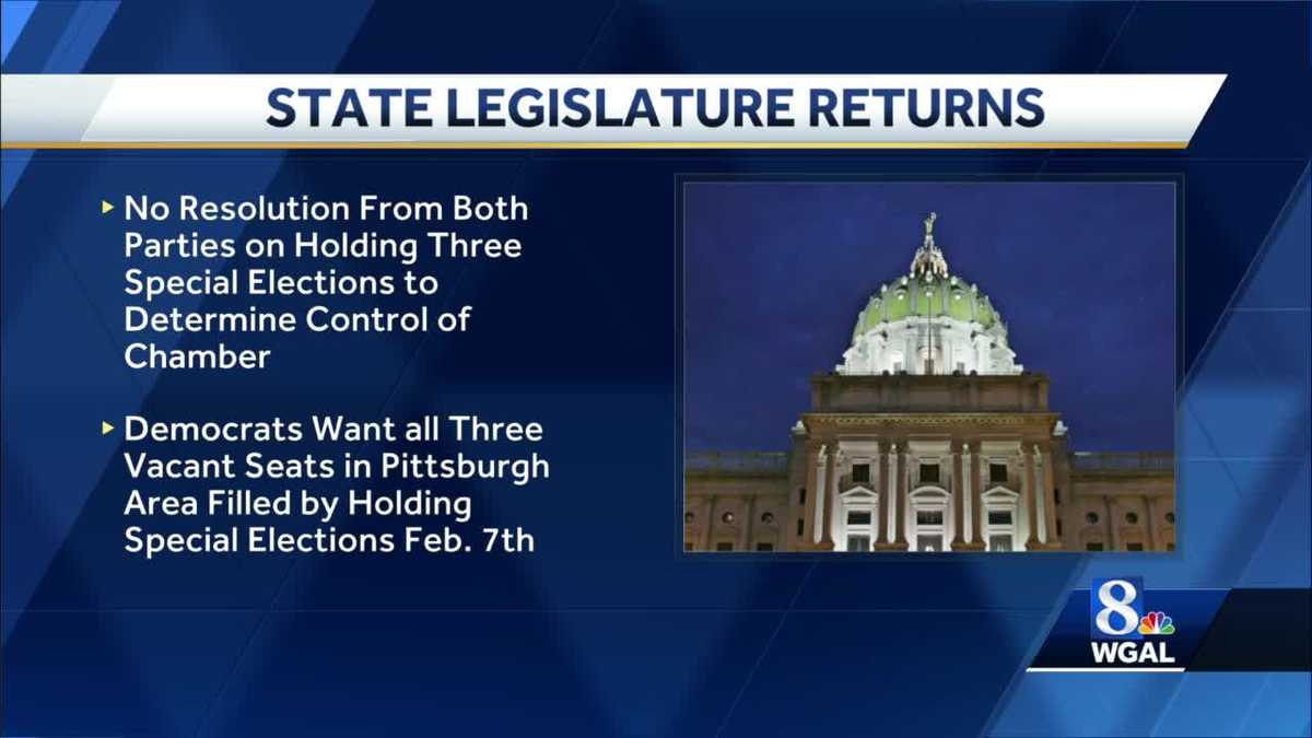 New Pennsylvania state lawmakers to be sworn in