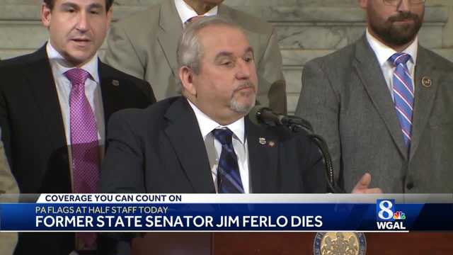 Flags in Pennsylvania lowered to half staff to honor former state senator - Vimarsana News