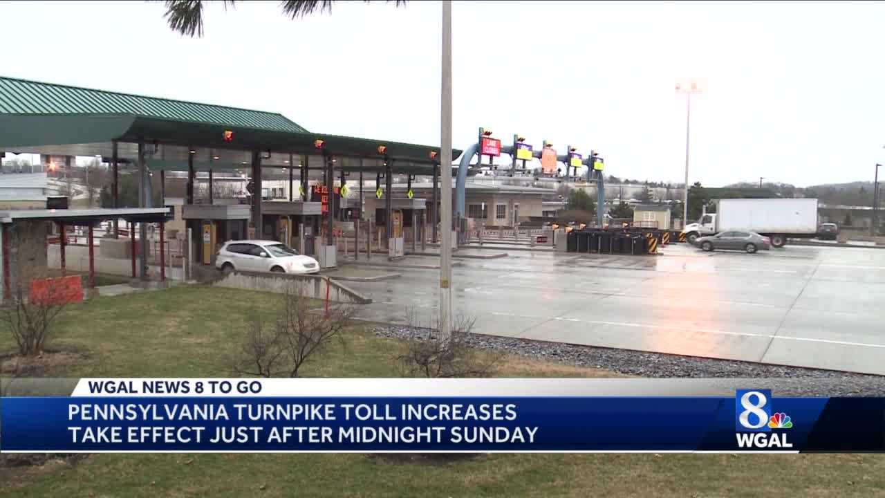 PENNSYLVANIA TURNPIKE TOLL INCREASE: Rates go up Jan. 3 - Vimarsana News