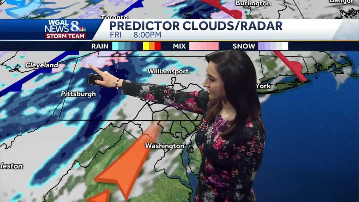 Warm Wednesday, but colder weather ahead for central Pennsylvania