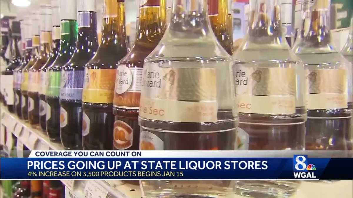 Wine and liquor prices are about to go up in Pennsylvania