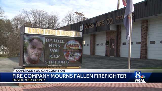Message displayed outside station for fallen firefighter; Pa. flags at half staff - Vimarsana News