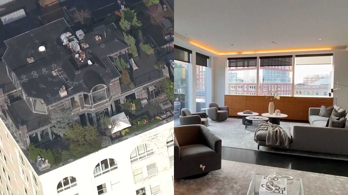 Photo inspiration: Visual Reference: Inside Look At Boston Penthouse In The Sky Up For
