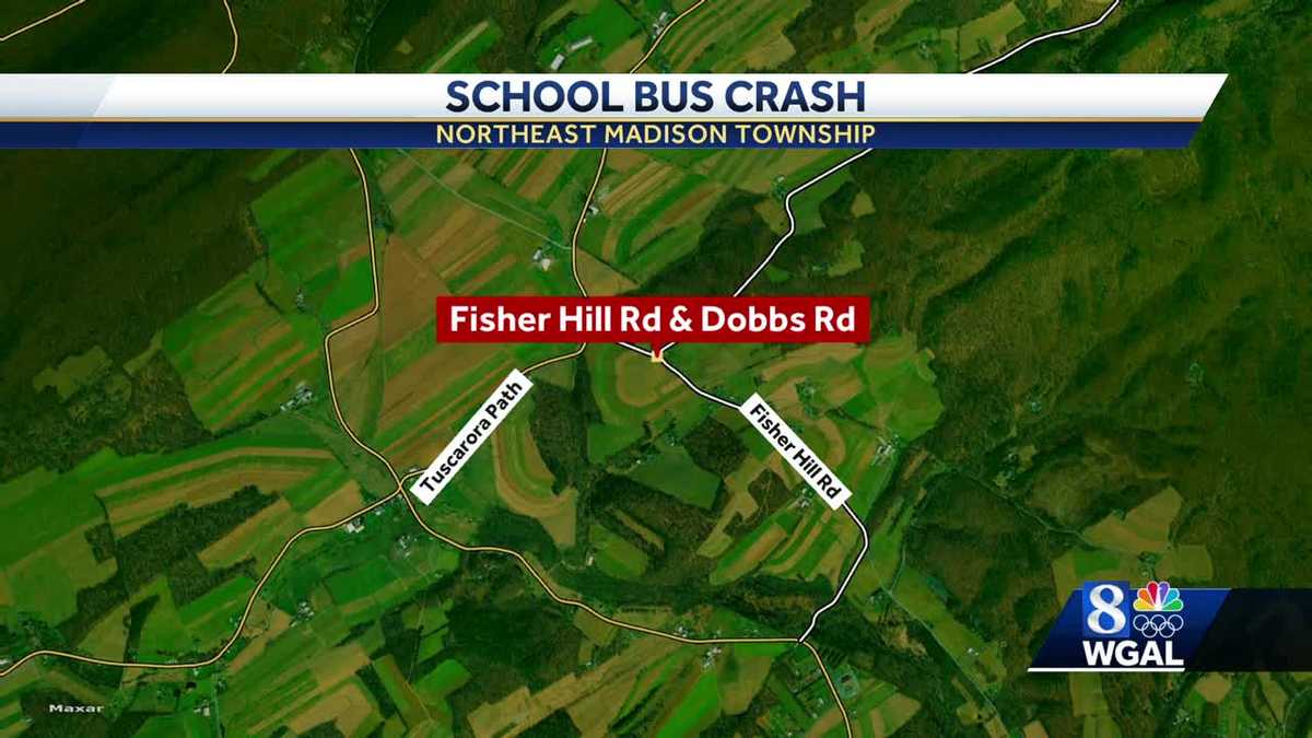 4 students injured in school bus crash in Perry County