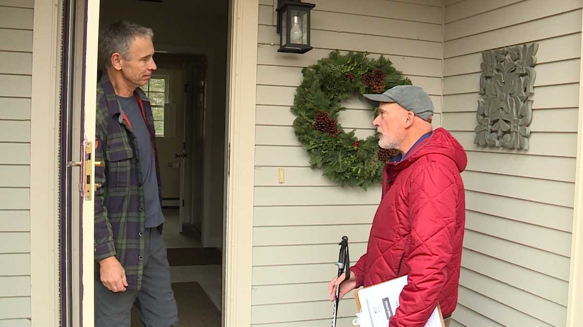 Maine man battling cancer goes door-to-door in effort to keep research going